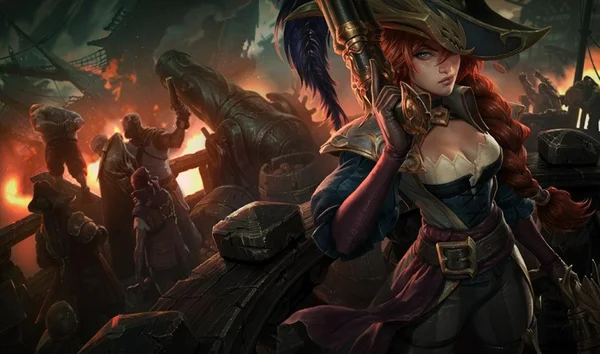 Miss Fortune trong tựa game Đấu Trường Chân Lý