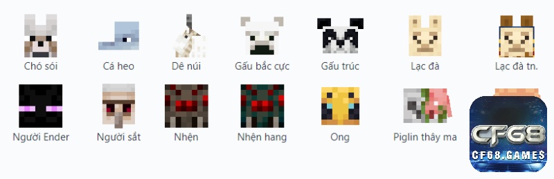 Các nhân vật trong minecraft thuộc loài trung lập mang đến sự căng thẳng và nguy hiểm