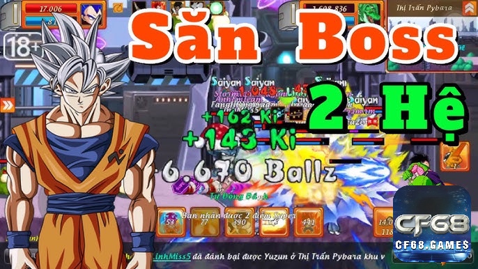 Chế độ săn boss nhằm đối đầu v ới các boss đa cấp độ mang lại thử thách và phần thưởng xứng đáng