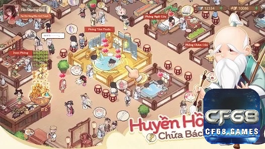 Hệ thống kinh tế mô phỏng chân thực, nhân vật đa dạng và đồ họa đậm chất cổ trang trong game Gọi Ta Đại Chưởng Quỹ