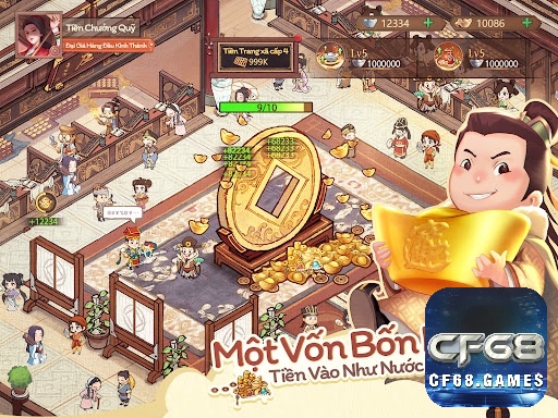 Hệ thống thuộc tính nhân vật đa dạng ảnh hưởng trực tiếp đến lối chơi trong game Gọi Ta Đại Chưởng Quỹ