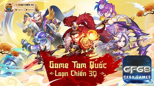 Nhập vai đấu tướng Tam Quốc trong game Loạn Chiến 3Q