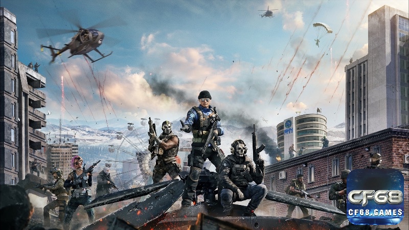 Call of Duty: Warzone nổi bật với đồ họa cao cấp và cơ chế hồi sinh độc đáo trong chế độ battle royale.