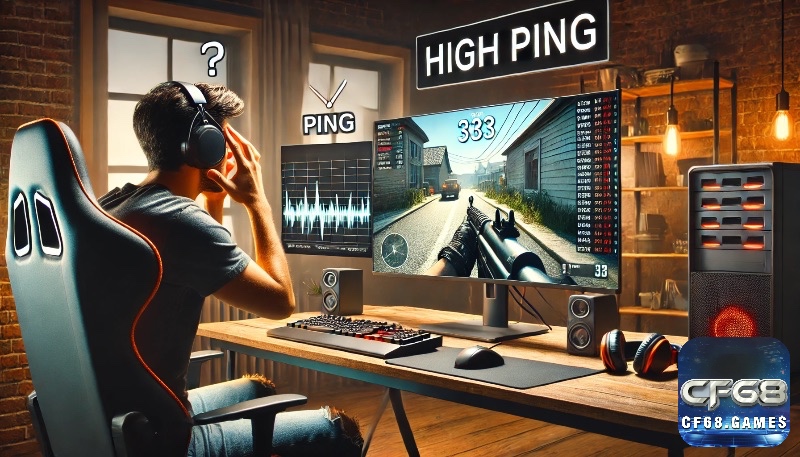 Sử dụng kết nối có dây và chọn server gần giúp giảm ping đáng kể khi chơi game online.