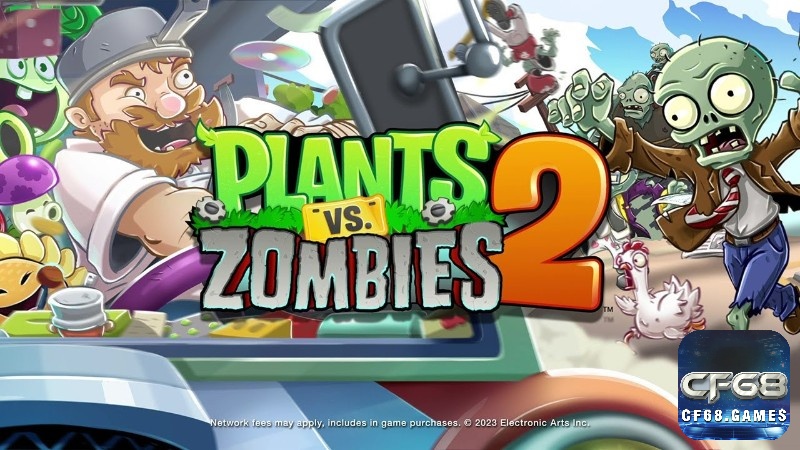 Plants vs Zombies 2 tiếp tục câu chuyện về cuộc chiến giữa thực vật và zombie với nhiều cải tiến thú vị