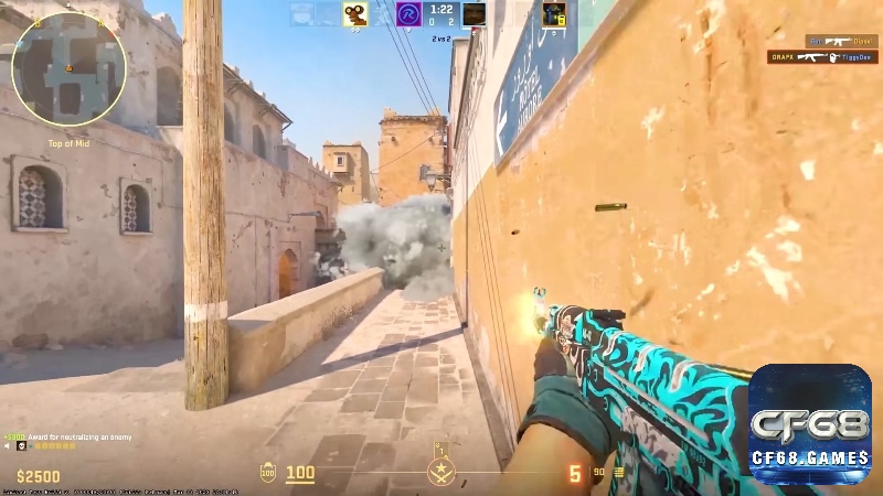 Counter-Strike 2 với engine Source 2 mang đến trải nghiệm FPS esport chân thực và hiện đại hơn bao giờ hết.