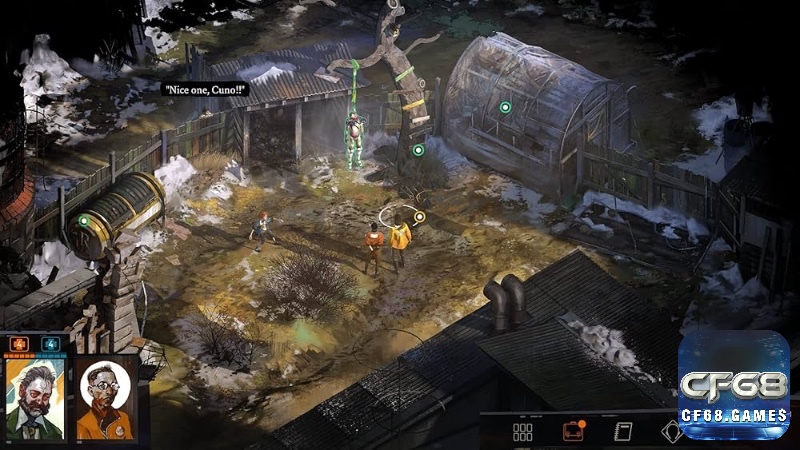 Disco Elysium – một game hay cho pc thể loại nhập vai độc đáo không có chiến đấu, nơi các lựa chọn hội thoại quyết định tất cả.