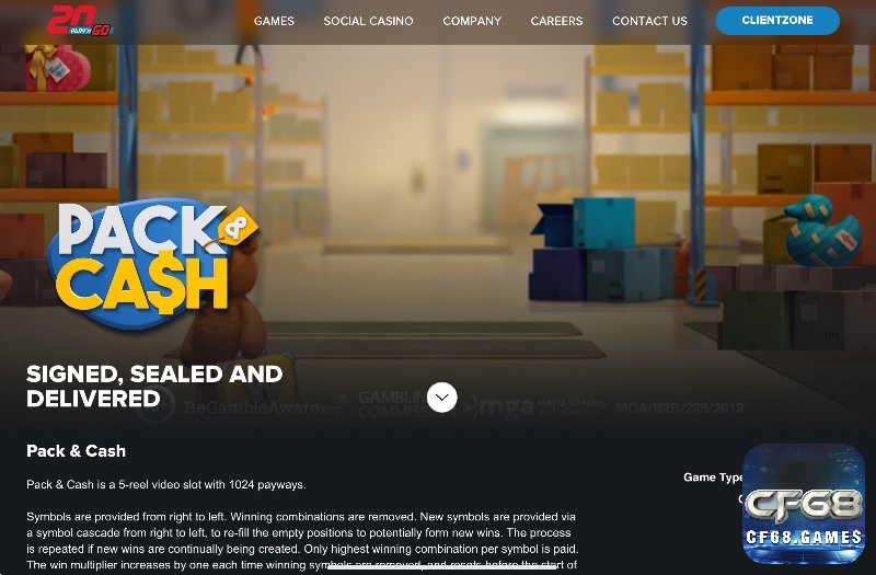 Hướng dẫn từng bước chơi game slot Pack & Cash dành cho người mới bắt đầu.