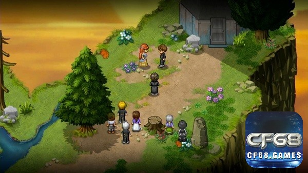 Game To The Moon sử dụng đồ họa pixel đơn giản
