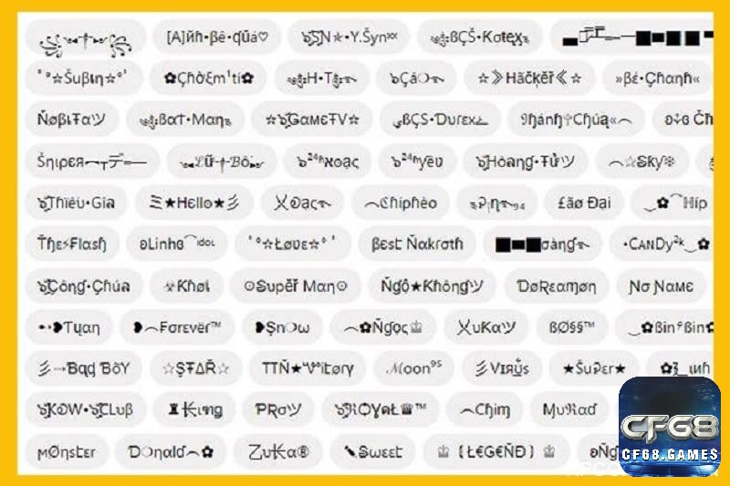 Nick name dành cho những tựa game Moba thể hiện sự tự tin vào khả năng của bản thân