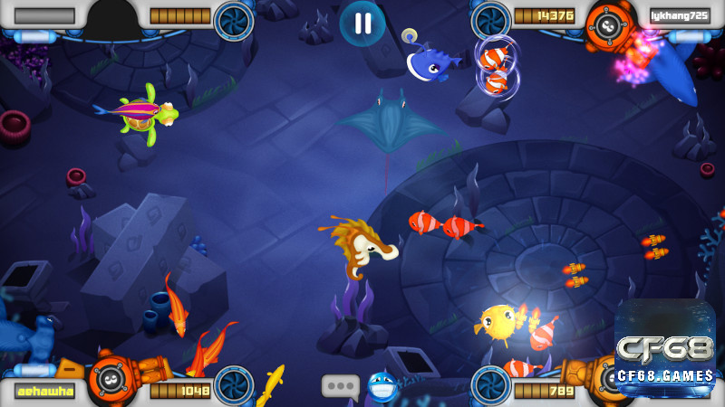 Fish Hunter là game bắn cá hay cho iOS đậm chất arcade, mang lại trải nghiệm săn cá kịch tính và đầy thử thách