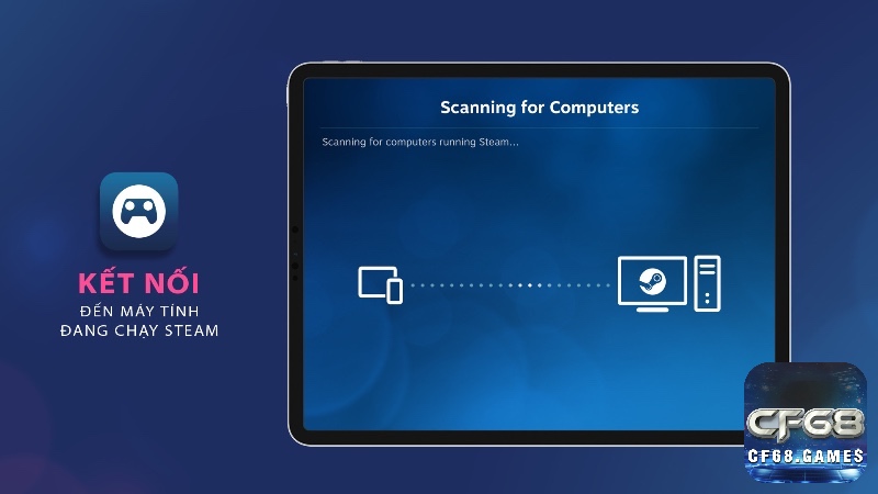 Chỉ với vài bước đơn giản, bạn có thể kết nối thiết bị di động với PC và bắt đầu chơi game Steam mọi lúc mọi nơi.