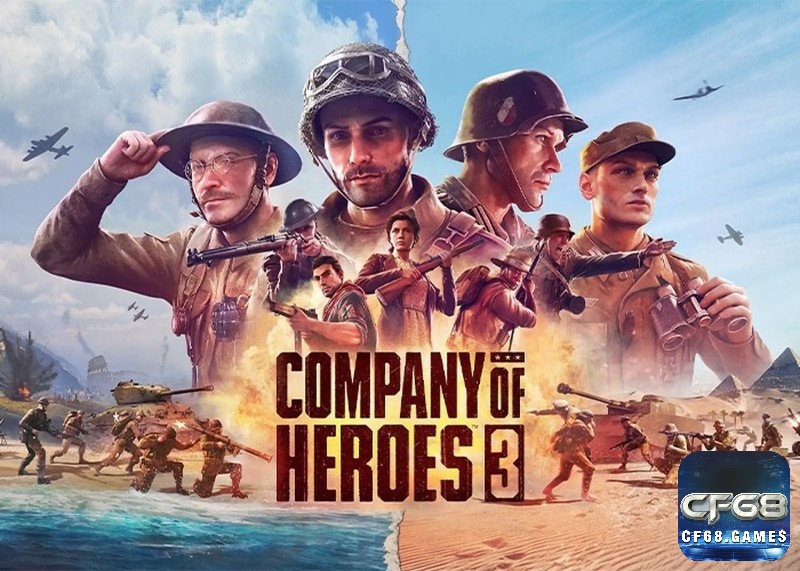Company of Heroes tái hiện chiến trường Thế chiến II sống động ngay trong top game dàn trận mobile.