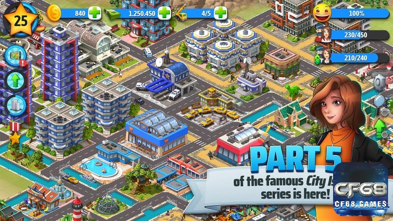 City Island 5 – game xây dựng đa đảo độc đáo, thử thách chiến lược sáng tạo