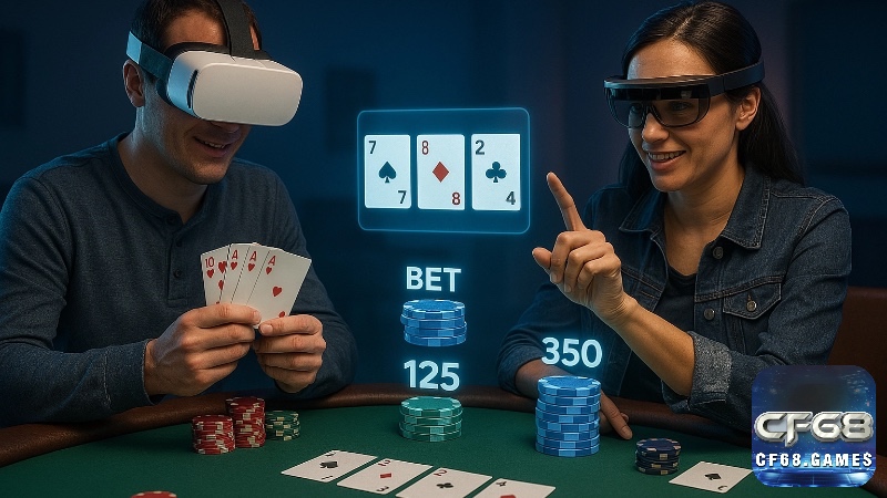 Công nghệ AI, VR và blockchain đang định hình trải nghiệm poker trực tuyến.