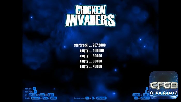 Đàn gà xâm lăng là phiên bản mở đầu, đặt nền móng cho dòng game bắn gà online