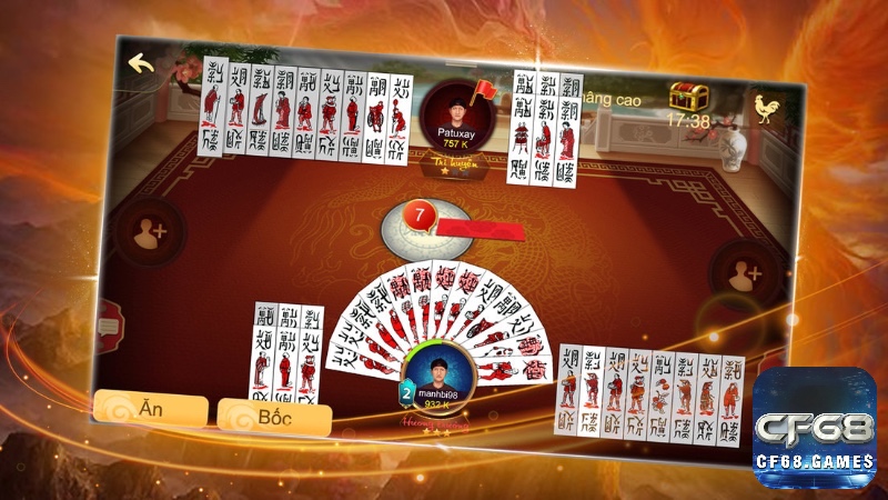 Luật chơi game đánh chắn online bám sát bản gốc với bộ bài tổ tôm đặc trưng.