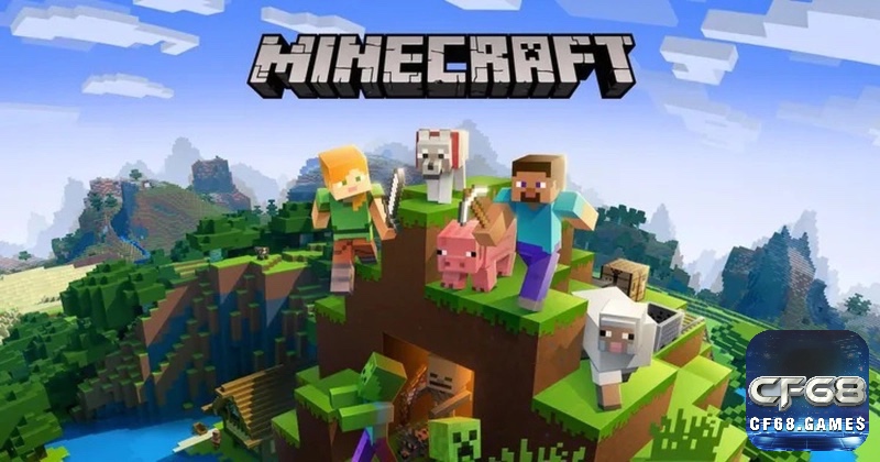 Minecraft – top game PC nhiều người chơi nhất thế giới thể loại sandbox sáng tạo với cộng đồng người chơi khổng lồ.