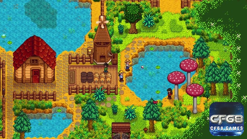 Người chơi Việt yêu thích Stardew Valley vì có thể trồng trọt, chăn nuôi và kết bạn trong thế giới nông trại yên bình mà không cần kết nối mạng