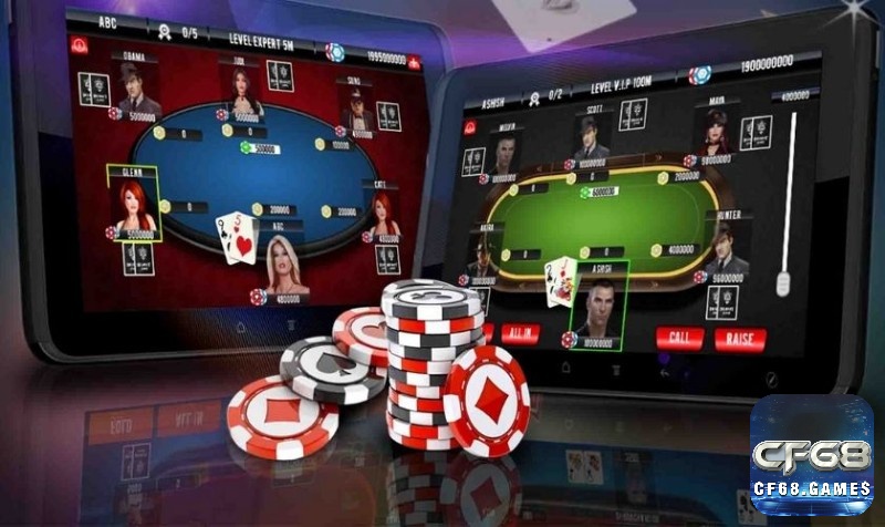 Sự phối hợp giữa call, bet và raise thể hiện kỹ năng đọc trận và điều khiển tâm lý đối thủ trong poker